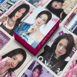 55 unids/set BABYMONSTER AHYEON Idol nuevo álbum DRIP HD Printd tarjetas fotográficas RUKA HARAM RORA ASA CHIQUITA PHARITA Lomo tarjetas regalo para seguidores