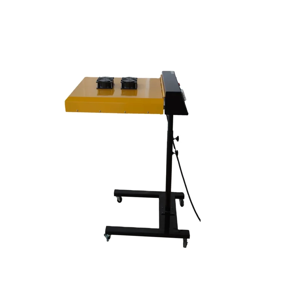 Secador de flash IR portátil para impresión de camisetas, pantalla de 20x24 pulgadas, mesa de 3600 vatios