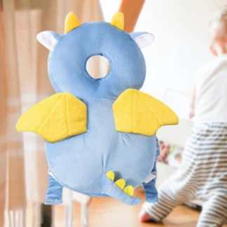 Mochila protectora para la cabeza de bebé, reposacabezas ajustable para caminar, mochila con protección para la cabeza, cojín para correr, aprender a niños