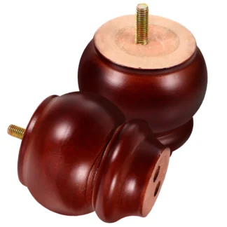 2 uds patas de mesa de repuesto patas de muebles sofá tocador escritorio madera maciza 8 Cm