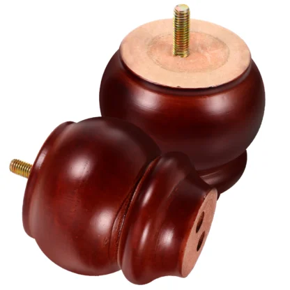 2 uds patas de mesa de repuesto patas de muebles sofá tocador escritorio madera maciza 8 Cm