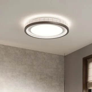 Luz LED de techo decorativa para sala de estar, dormitorio, comedor, oro, aluminio, acrílico, 2024, precio de fábrica