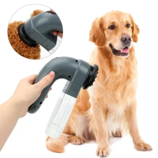 Aspiradora de pelo para mascotas, dispositivo de succión eléctrica, Deshedding Clipper, limpiador portátil para gatos, perros y animales