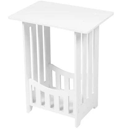 Mesa de centro de mármol, muebles, soportes de noche espaciales, LED, sala de estar, mesas auxiliares blancas para dormitorio infantil