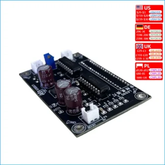 AMPLIFICADOR DE Audio, atmósfera de audio, luz de ritmo, nivel de luz, tablero amplificador, panel de audio para coche, modificación de pilar A DIY