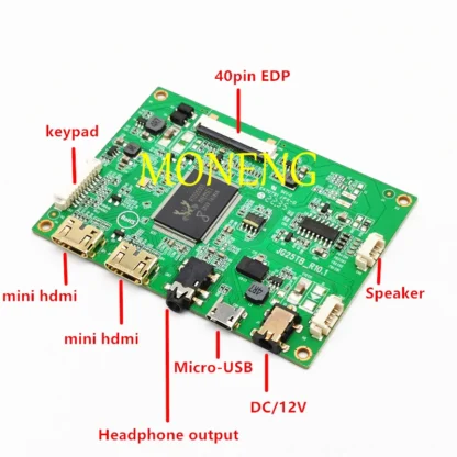 Placa controladora LCD HDMI portátil, dispositivo con señal EDP de 51 Pines, para iPad 3, 4, 9,7 pulgadas, LP097QX1, SPA1, SPAV, SPC1, 2048x1536