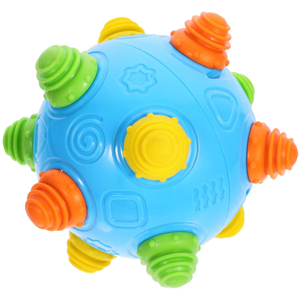 Pelota divertida para saltar para bebé, pelota de baile musical interesante, juguete educativo (sin), 1 ud.