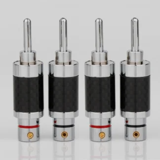 Conector de Cable de altavoz de fibra de carbono, conector de Cable de altavoz, conector de altavoz de Audio y Video, BA1440