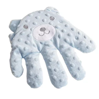 Guantes antideslumbrantes para bebés, palmas calmantes para bebés, almohada de mano calmante eléctrica para bebés, para acariciar y calmar los bebés