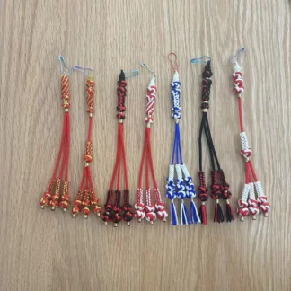 Borla tejida a mano Tesbih / Oración islámica / SGD-629