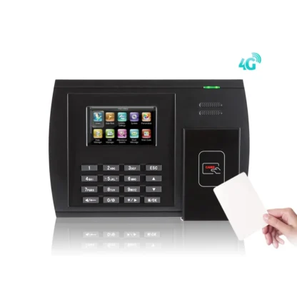 Lector de tarjetas RFID inalámbrico 4G, máquina de tiempo y asistencia con TCP/IP y Puerto USB