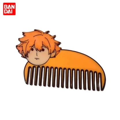 Haikyuu Hinata Shoyo animación de dibujos animados periférica creativa Linda expresión divertida peine acrílico portátil como regalo para amigos