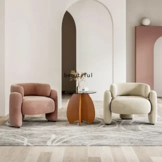 Sofás curvos individuales para sala de estar, mesas de conferencias para oficina perezosa, sofás relajantes para casa pequeña, balcón, Sillon Cama, muebles de Hotel