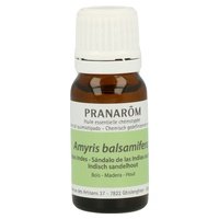 10 x Aceite esencial Sándalo de las Indias occidentales 10 ml de aceite esencial (Sándalo) - Pranarom