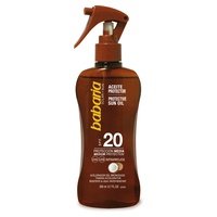 Aceite Solar Protector con Aceite de Coco SPF20 200 ml de aceite - Babaria