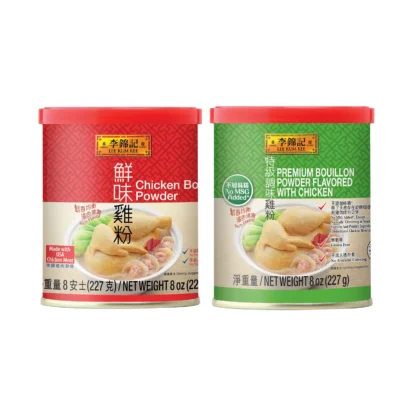 Lee Kum Kee polvo de caldo de pollo, 8 oz, polvo Premium de pollo, sin MSG, sin plomo, 8 oz