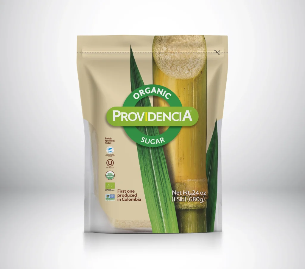 Proveedor de azúcar orgánico, 24 oz, caja de 12