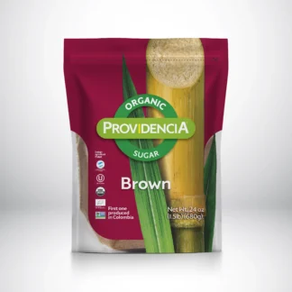 Proveedor de azúcar marrón orgánico, 24 oz, caja de 12