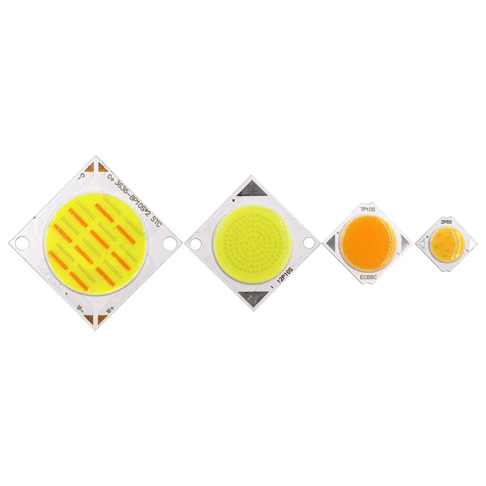 Flip Chip COB LED para focos de luz descendente 3W 5W 7W 10W 30W 50W lámpara LED 3000K 4000K 6000K