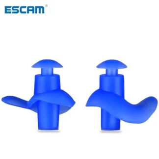 ESCAM-Tapones de silicona para los oídos, protección para dormir, tapón de espuma, antiruido, reducción de ruido