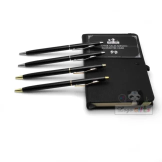 Bolígrafo De Metal con rodillo superbarato, nuevo diseño, el mejor regalo para Boss, lápiz de escritura clásico negro/dorado, 3 unidades por lote