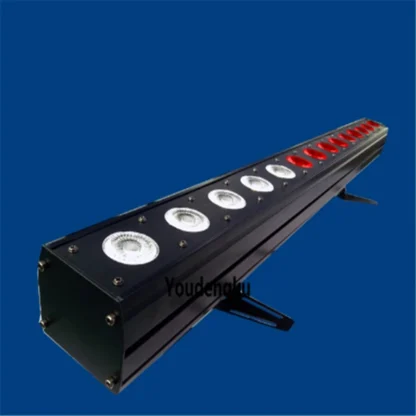 6 piezas Rion Hex 14*12W 6 en 1 RGBAW UV Pixel Dot LED Wall Washer Light iluminación de pared de construcción reflector de haz estrecho
