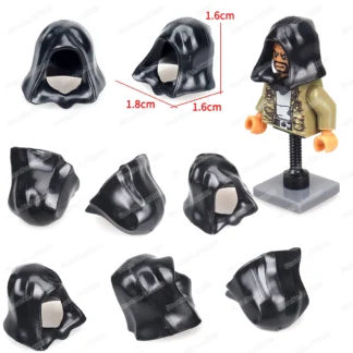 Leader Hood del ejército Guerrero, bloque de construcción Moc, figuras de las fuerzas especiales, equipo de protección de guerra, modelo para niños, regalos de Navidad, juguetes para niños