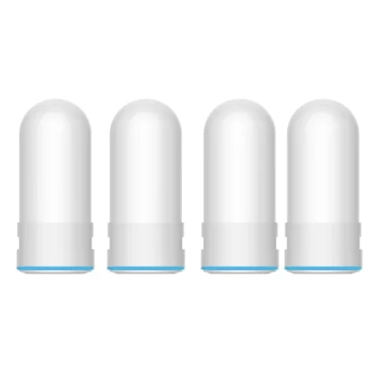 Cartuchos de filtro de agua para grifo de cocina Kubichai, purificador de agua, filtro de agua de carbón activado, 4 Uds.