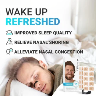 Dilatadores de respiración Nasal, Kit de inicio magnético para dejar de roncar, tiras nasales, aumenta la entrada de aire, mejora la calidad del sueño, Reduce los ronquidos