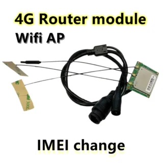 Módulo WIFI 3G 4G para cámara IP, placa PCB, enrutador Wifi AP Cctv AF790, tarjeta SIM de monitoreo, placa base de vigilancia AF790V3T, 38x39m