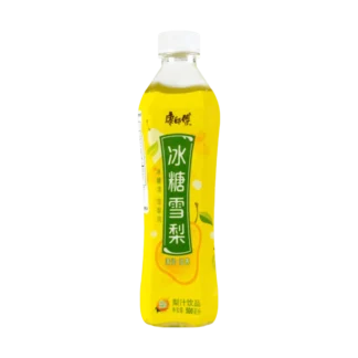 MASTER KONG-zumo de pera de nieve, dulce, refrescante, con azúcar de roca, 16,9 floz x 12 paquetes, 12 paquetes