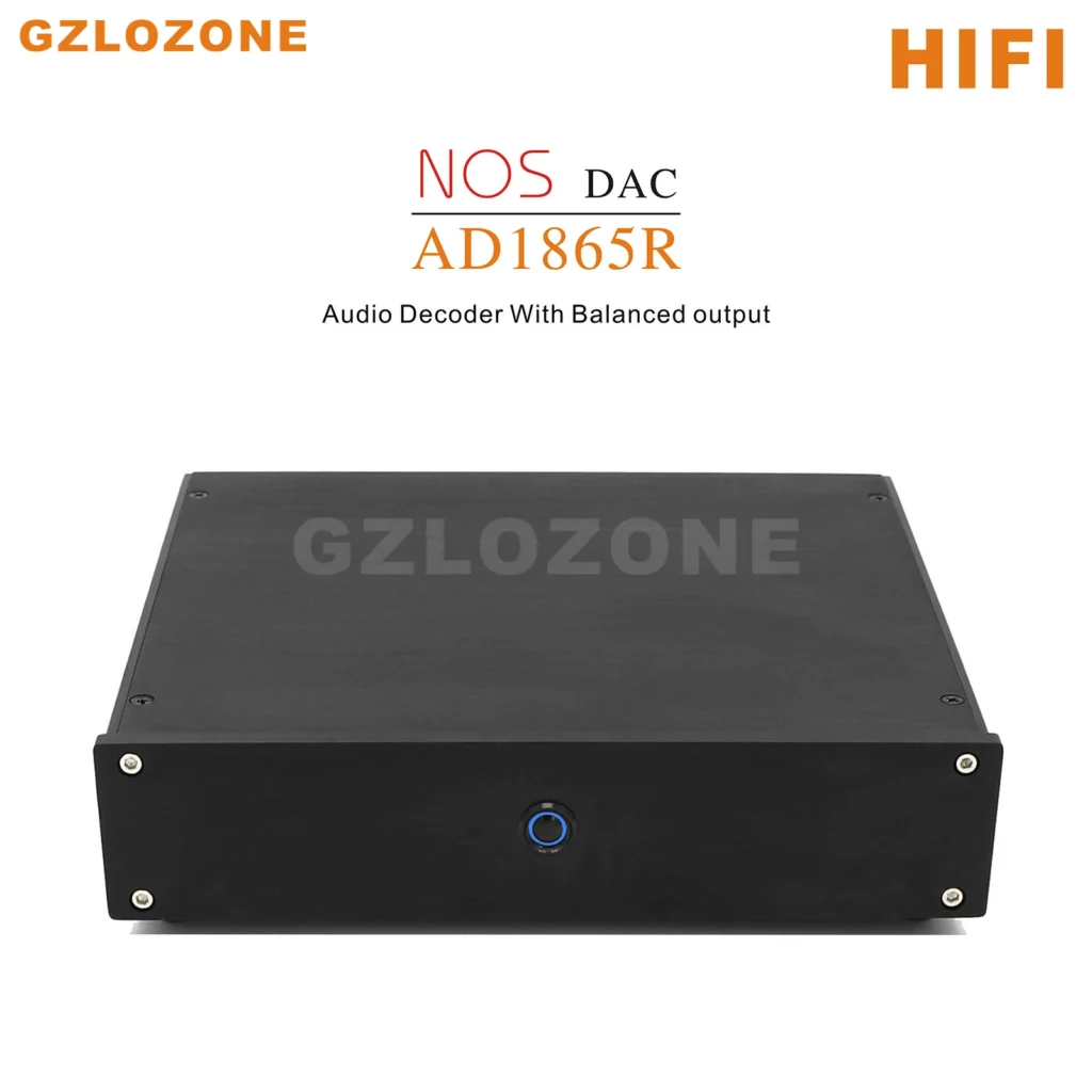 Decodificador de Audio HIFI estéreo Dual AD1865R NOS DAC, compatible con salidas equilibradas RCA analógicas y XLR