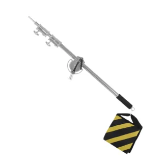 Barra de brazo de pluma con brazo de extensión superior de bolsa de arena para Softbox de estudio de escenario