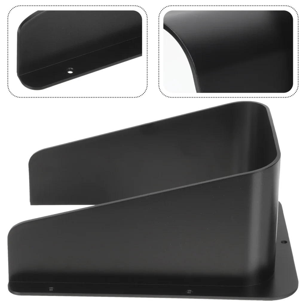 Cubierta de lluvia acrílica de 19,5 cm x 13,5 cm para máquina de Control de acceso de timbre cubierta de timbre exterior resistente a la intemperie