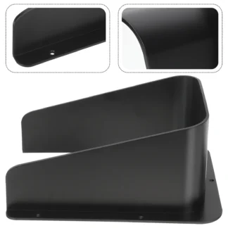 Cubierta de lluvia acrílica de 19,5 cm x 13,5 cm para máquina de Control de acceso de timbre cubierta de timbre exterior resistente a la intemperie