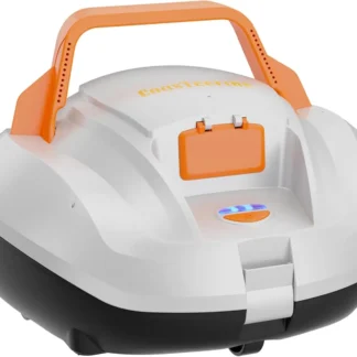Limpiador de piscinas, robot aspirador inalámbrico para piscinas con 100 minutos de tiempo de ejecución, carga rápida, potente succión, autoparque, ideal para arriba de G