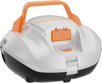 Limpiador de piscinas, robot aspirador inalámbrico para piscinas con 100 minutos de tiempo de ejecución, carga rápida, potente succión, autoparque, ideal para arriba de G