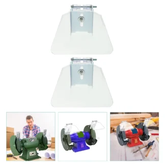Kits de abrazaderas protectoras para amoladora, protector de abrazaderas, dispositivo ajustable, ojo de acero inoxidable, 2 uds.