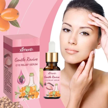 4 unids/set Ximonth esencia para el cuidado de los ojos hidrata el área de los ojos, aclara las líneas finas, hidrata y reafirma el cuidado de los ojos de la piel