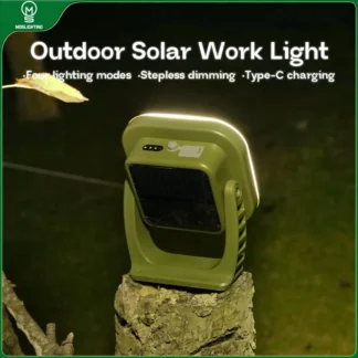 MOSLIGHTING solar recargable work Maintenance Emergency Light cool car Camp Equipment lantern linterna 50w car carp Fishing lantern portátil Jungle Adventure lantern Magnetic absorbence LED outdoor
