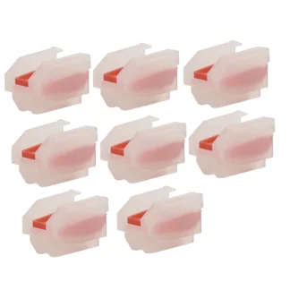 BAAY-aguja para reproductor de discos de 8 piezas, aguja para tocadiscos, rubí, aguja Stylus de repuesto para reproductor de discos de vinilo