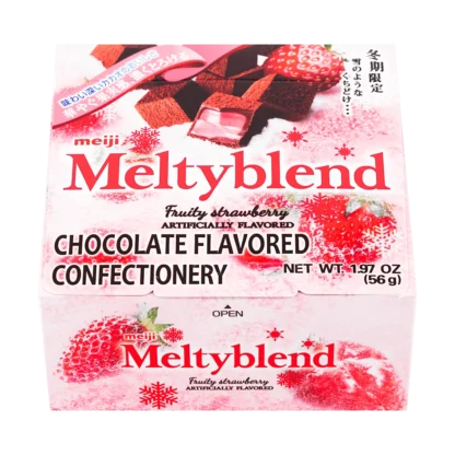 [8 paquetes] Meltyblend Fruity Strawberry Chocolate - Soft Fudge Candy, 1,97 oz, 56,00g * 8 paquetes