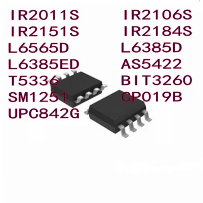 (10 piezas) 100% nuevo IR2011S IR2106S IR2151S IR2184S L6385D L6565D L6385ED AS5422 T5336 BIT3260 SM1251 CP019B UPC842G 842 Sop-8
