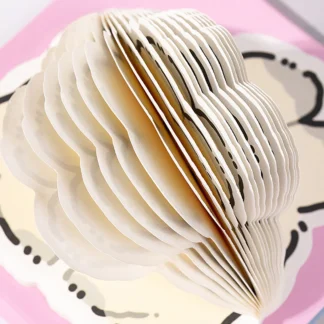 Notas adhesivas de animales de dibujos animados, para hacer lista Bloc de notas, planificador de diario, papelería, papel de mensaje, suministro escolar, 30 hojas