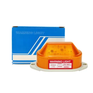 Luz de advertencia de señal estroboscópica LTE-5051 12V 24V 220V luz indicadora lámpara LED pequeña luz intermitente alarma de seguridad solo Flash