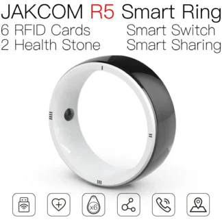 JAKCOM-anillo inteligente R5, adhesivo de etiqueta de ropa rfid, blindaje rf, tarjeta atm de pulverización, autoth, nfc, patrulla regrabable, bonito que em4305 125