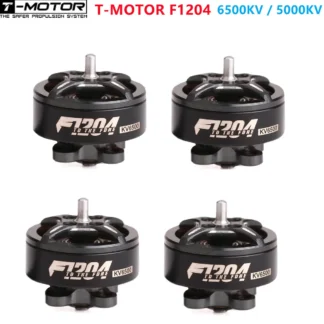 T-MOTOR F1204 1204 6500KV 5000KV 2-3S Micro Motor sin escobillas ultraligero para Drones de carreras Cinewhoop FPV con palillo de dientes de 2,5 pulgadas y 3 pulgadas