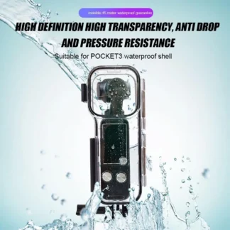 Caja de buceo subacuática impermeable de 45m para DJI Osmo Pocket 3