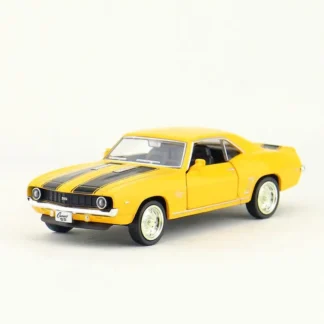 Camaro SS a escala 1:36, modelos de coches de juguete, vehículos de juguete fundidos a presión, función extraíble, juguetes de simulación para niños, los mejores regalos para niños