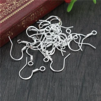 50 Uds. De 925 de plata esterlina de 16mm, accesorios de cierre para joyería de bricolaje, venta al por mayor